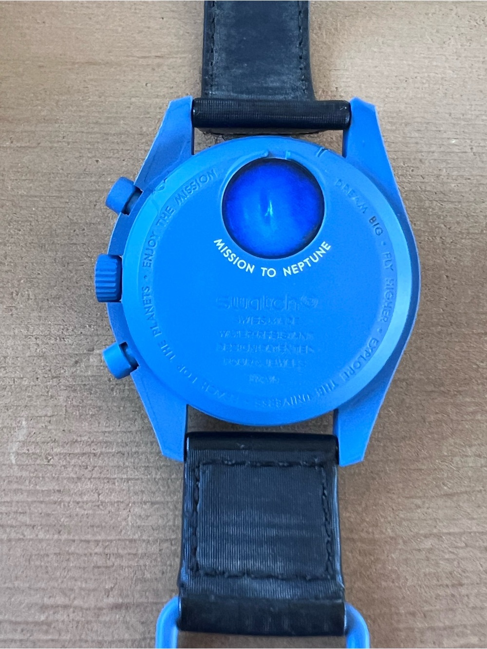 Omega Blue Bioceramic Moonwatch - Picture 3 of 3